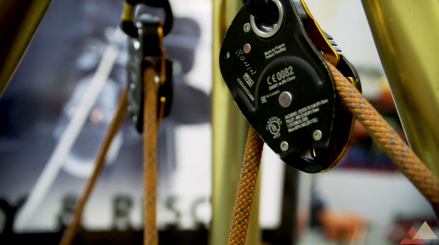 Tripod English Reeve Setup