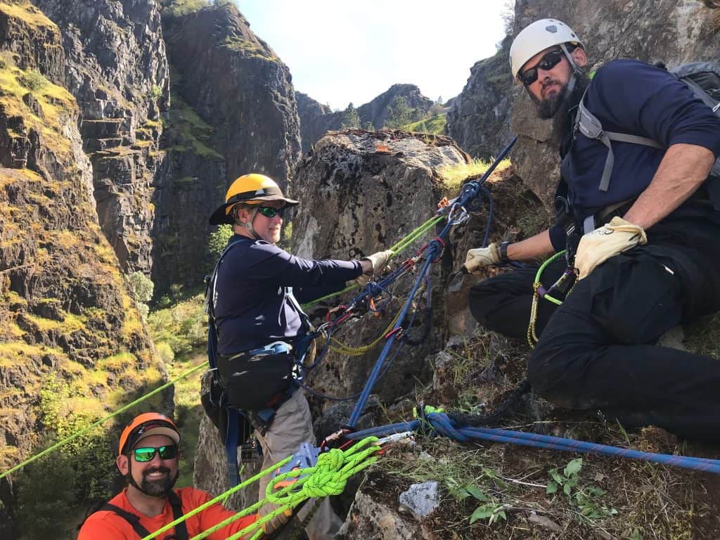 Rope rescue training for veterans covers leadership, mechanical advantage, and advanced rigging skills and Hidden treasures in team leadership