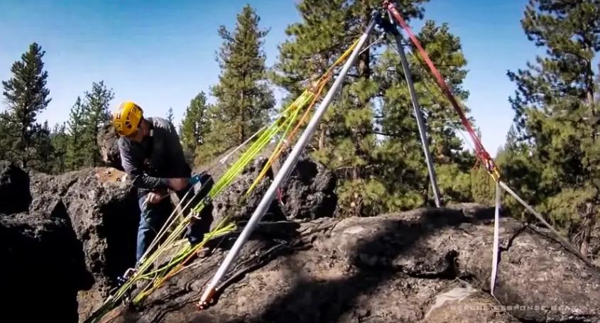 Anchor for rope rescue
