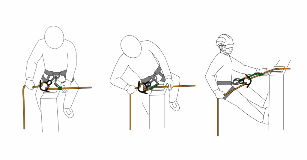 Good Rappel Technique